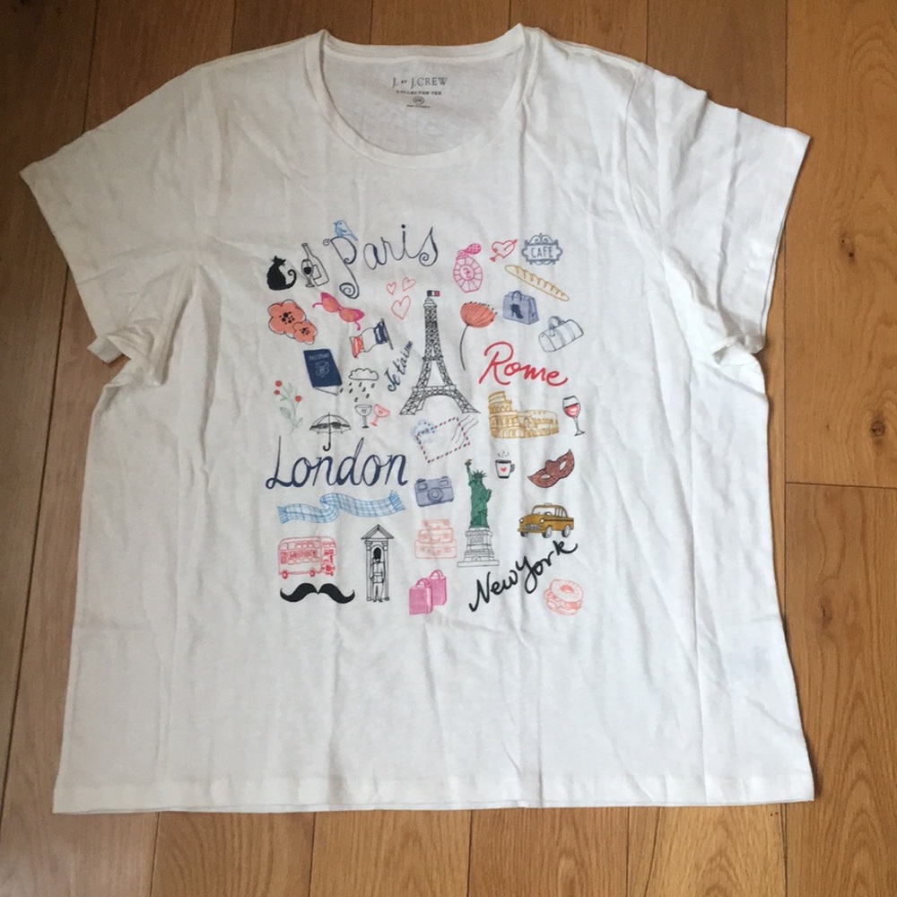 J. Crew factory collector tee NWT